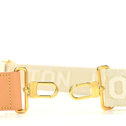 Louis Vuitton Monogram Utility Crossbody Bandouliere Shoulder Strap Beige 3 of 3