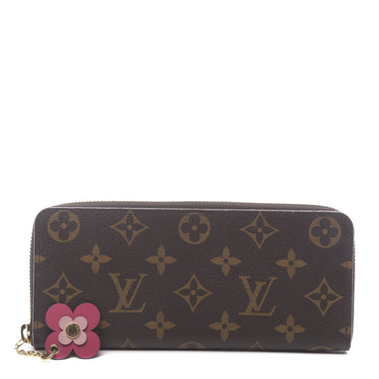 Louis Vuitton Monogram Blooming Flowers Clemence Wallet 1 of 7