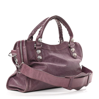 Balenciaga Agneau Giant 21 Silver Hardware City Murier 3 of 10