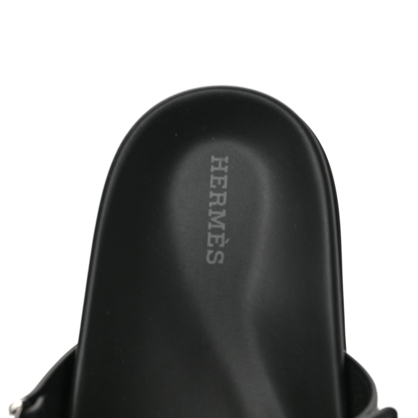 Calfskin Womens Chypre Sandals 40.5 Black