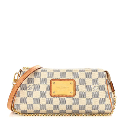 Louis Vuitton Damier Azur Eva Clutch 1 of 12