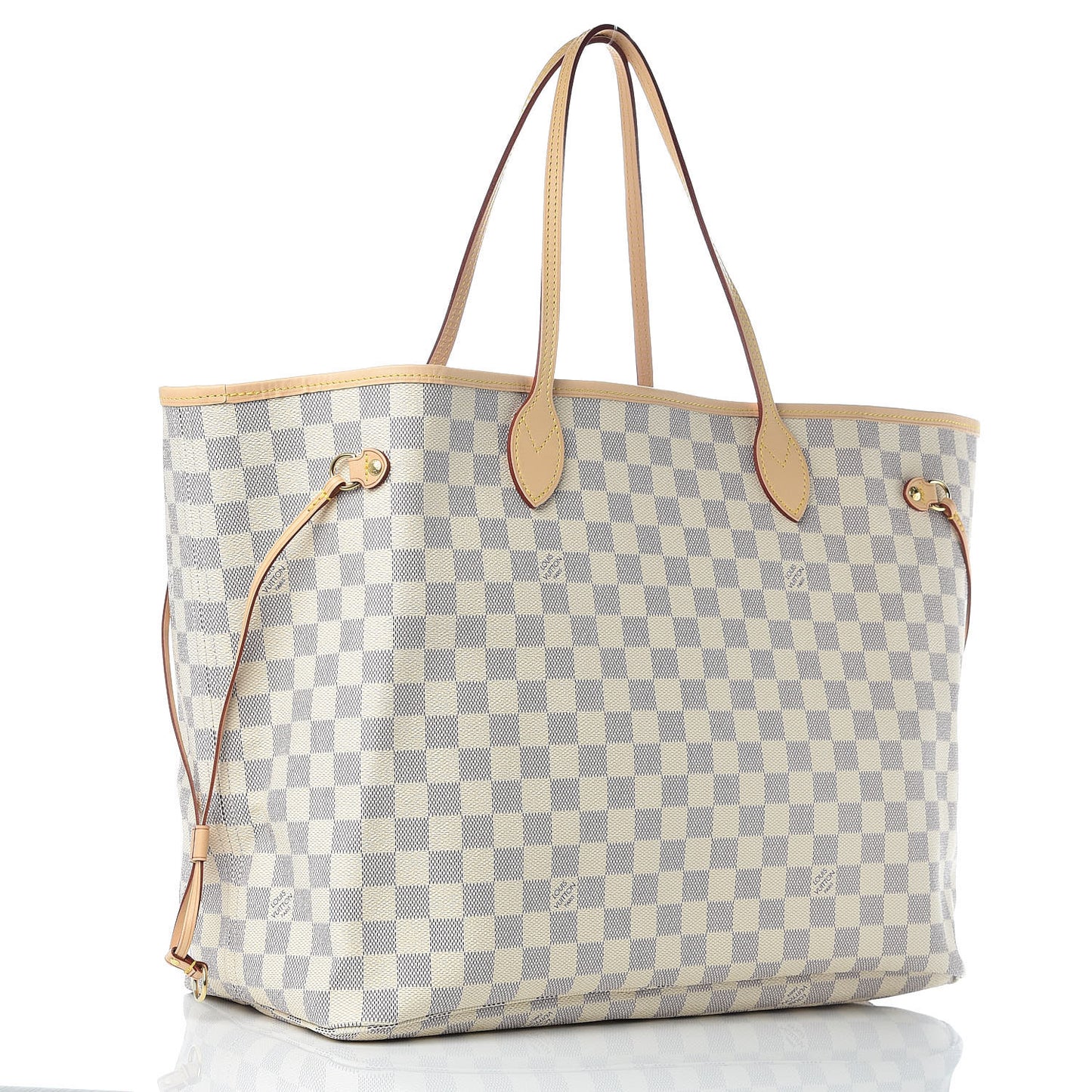 Damier Azur Neo Neverfull GM Rose Ballerine