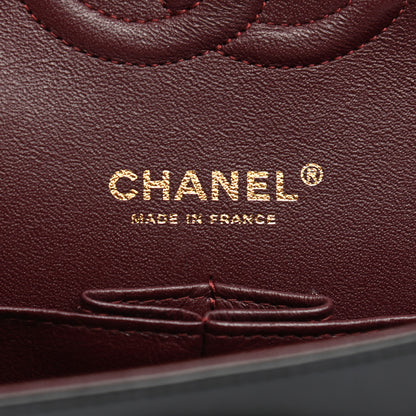 Chanel Lambskin Quilted Medium Double Flap Black 6 of 11