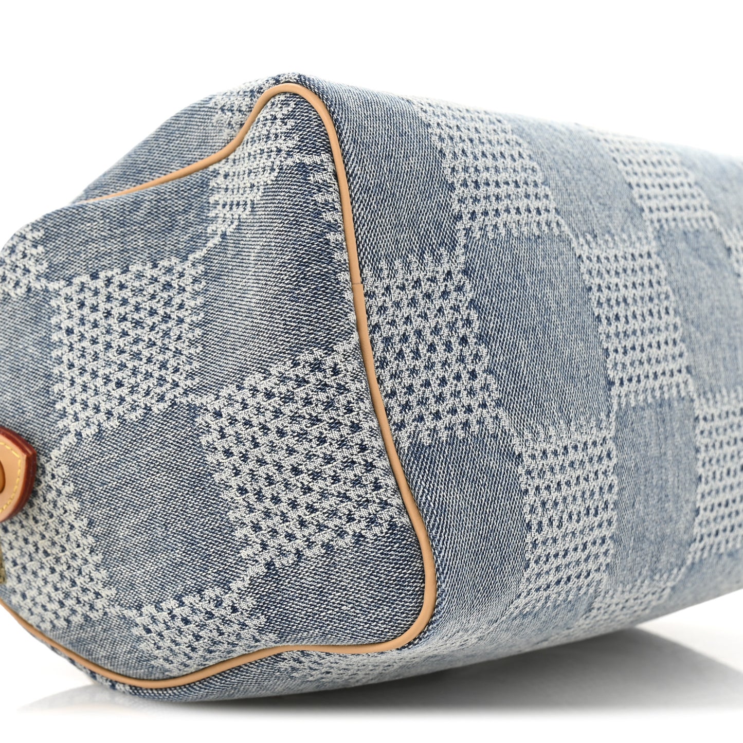 Damier Denim 3D Speedy Bandouliere 25 Bleu