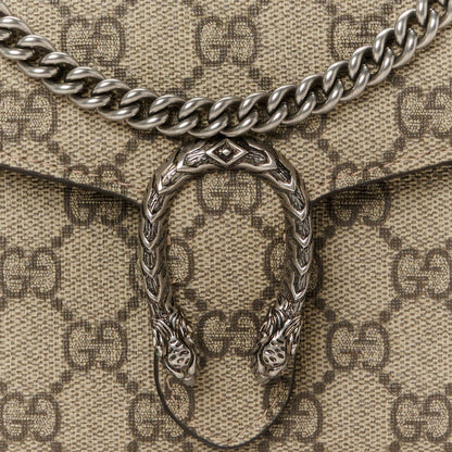 Gucci GG Supreme Monogram Mini Dionysus Chain Wallet Beige Taupe 8 of 10