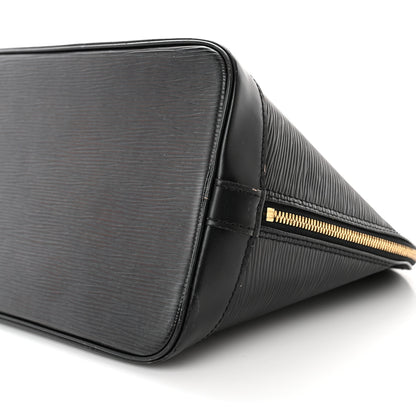 Louis Vuitton Epi Alma PM Black 10 of 16