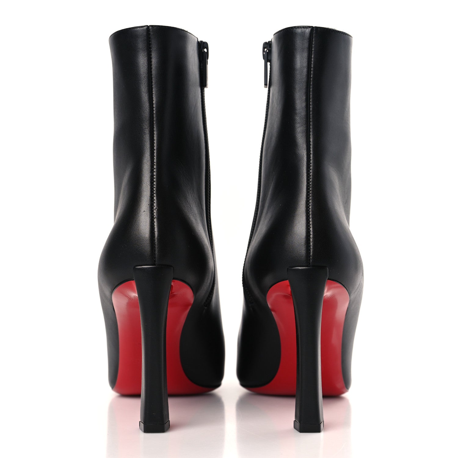 Christian Louboutin Calfskin Condora Booty 85 Ankle Boots 39.5 Black 5 of 8