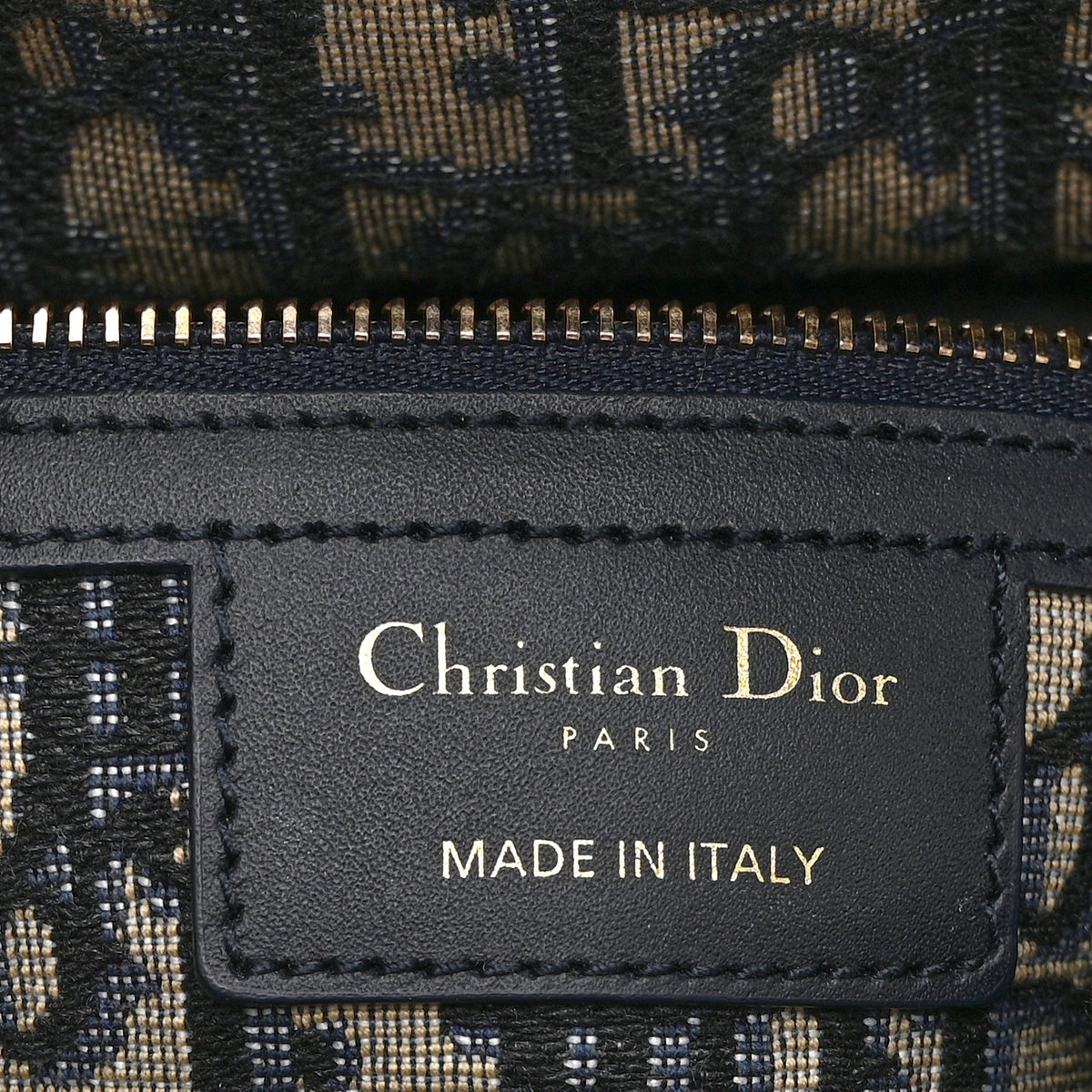 Christian Dior Wicker Oblique Medium Lady Dior Bag Blue 6 of 10