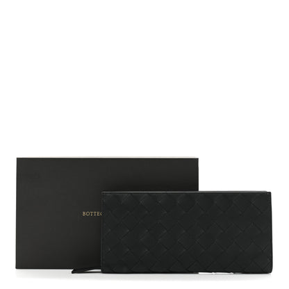 Bottega Veneta Nappa Intrecciato Zip Wallet Black 11 of 11