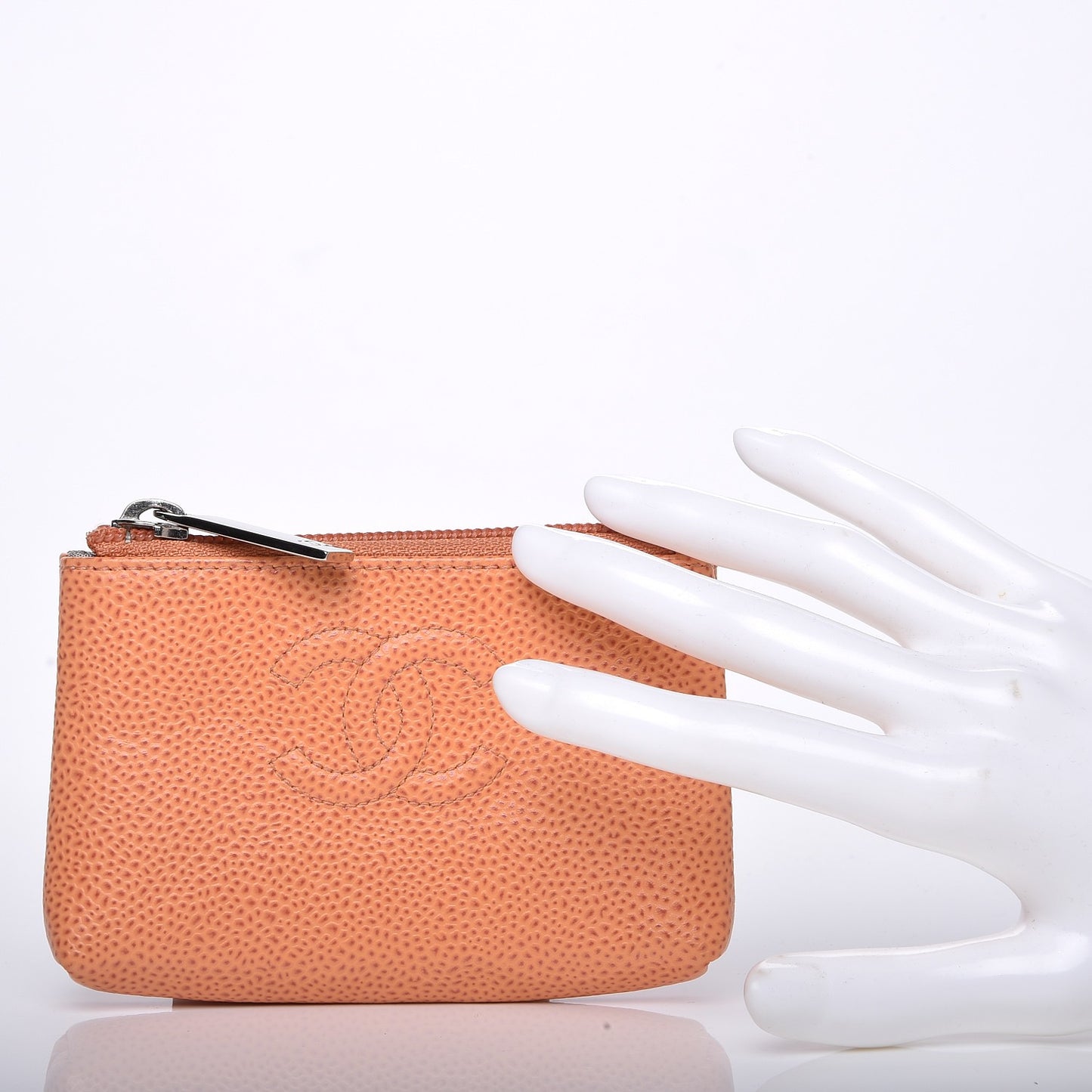 Caviar Timeless CC Key Holder Orange