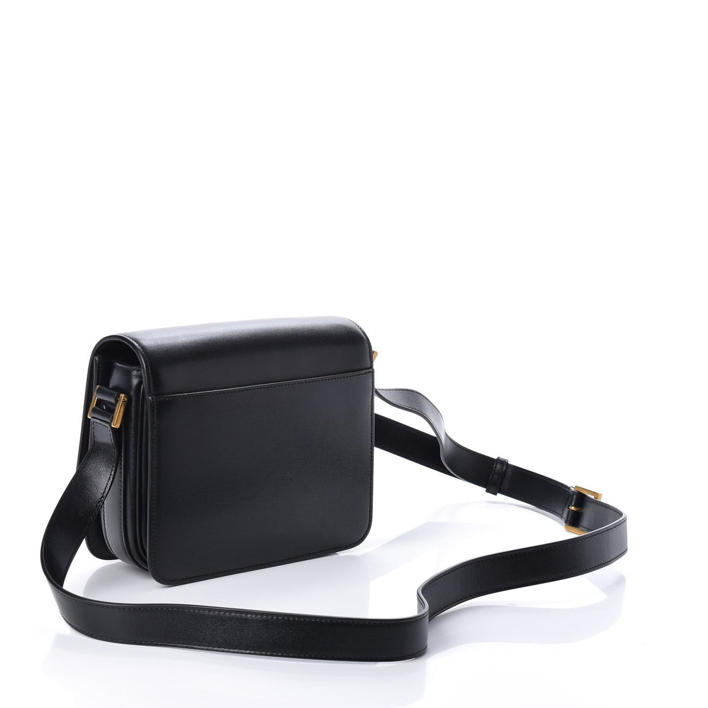 Calfskin Le 61 Shoulder Bag Black