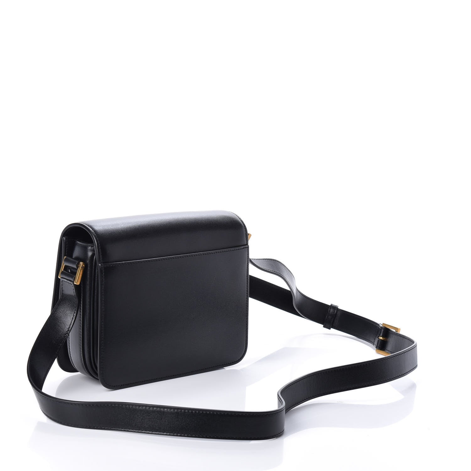 Saint Laurent Calfskin Le 61 Shoulder Bag Black 3 of 8