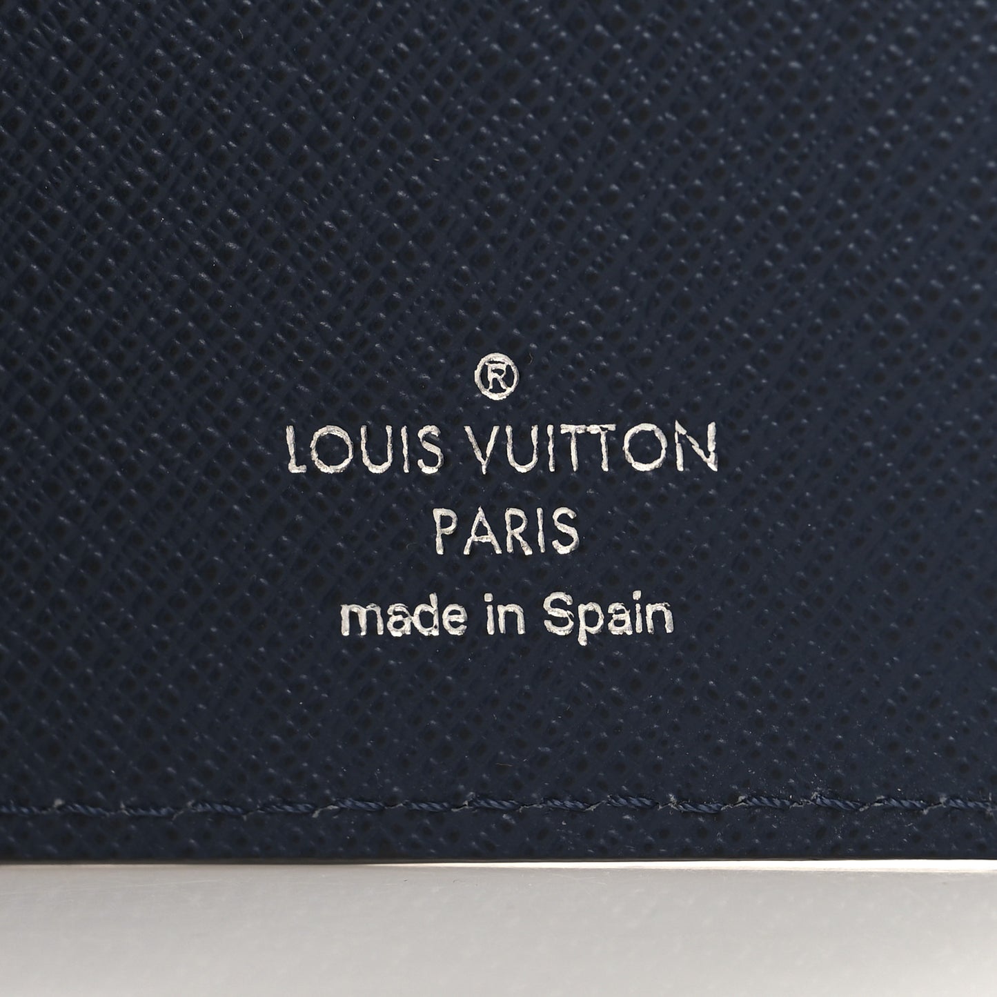 Epi Brazza Wallet Blue Marine