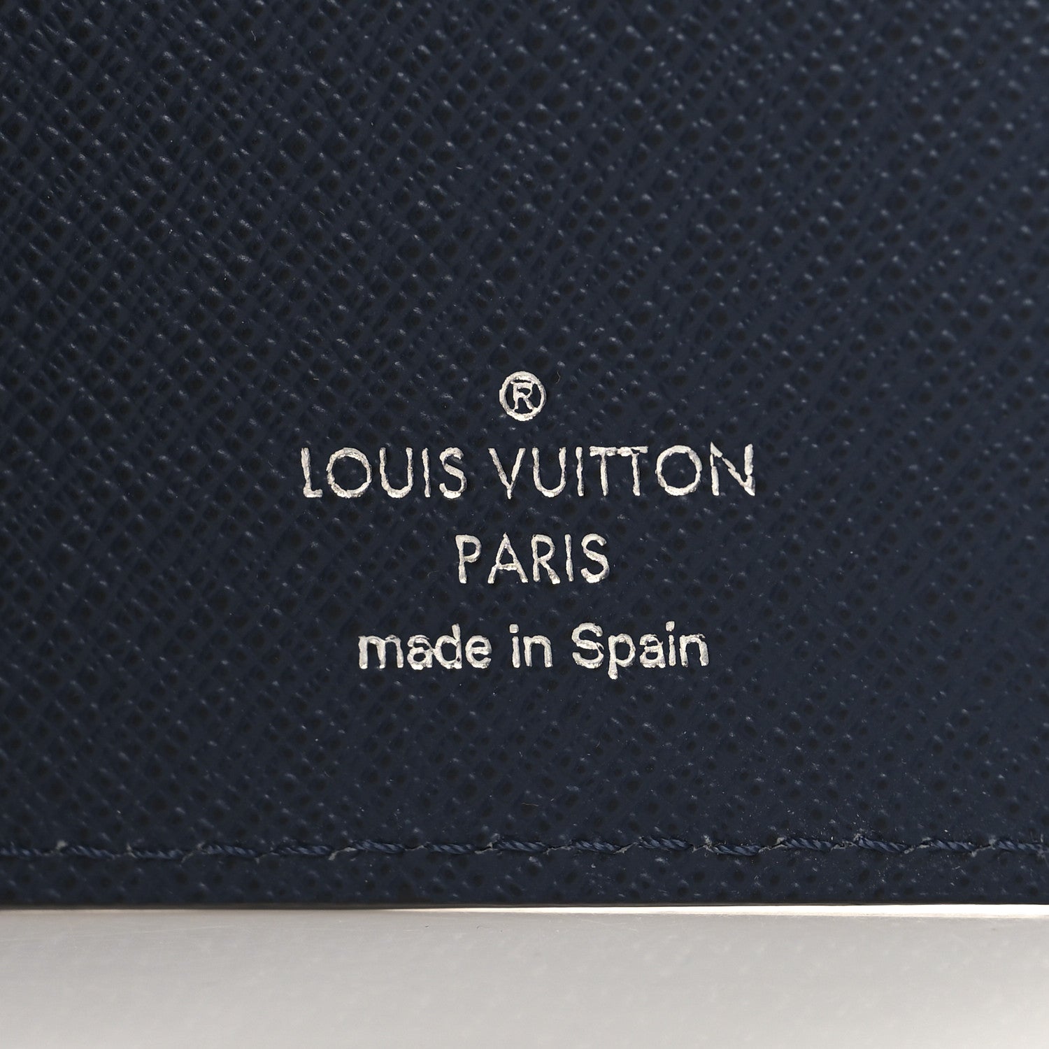 Louis Vuitton Epi Brazza Wallet Blue Marine 6 of 6