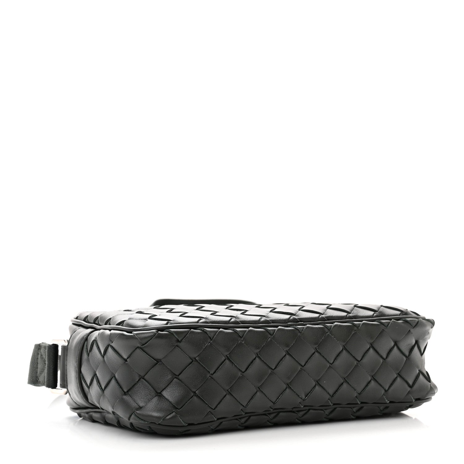 Bottega Veneta Calfskin Intrecciato Small Camera Bag Dark Green 4 of 10