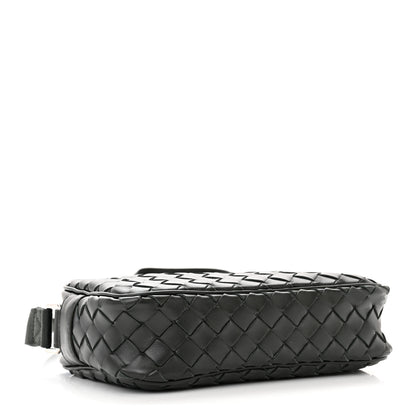 Bottega Veneta Calfskin Intrecciato Small Camera Bag Dark Green 4 of 10