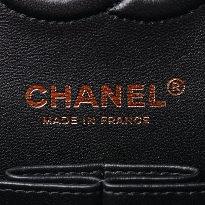 Chanel Lambskin Quilted Small Double Flap Black 6 of 11