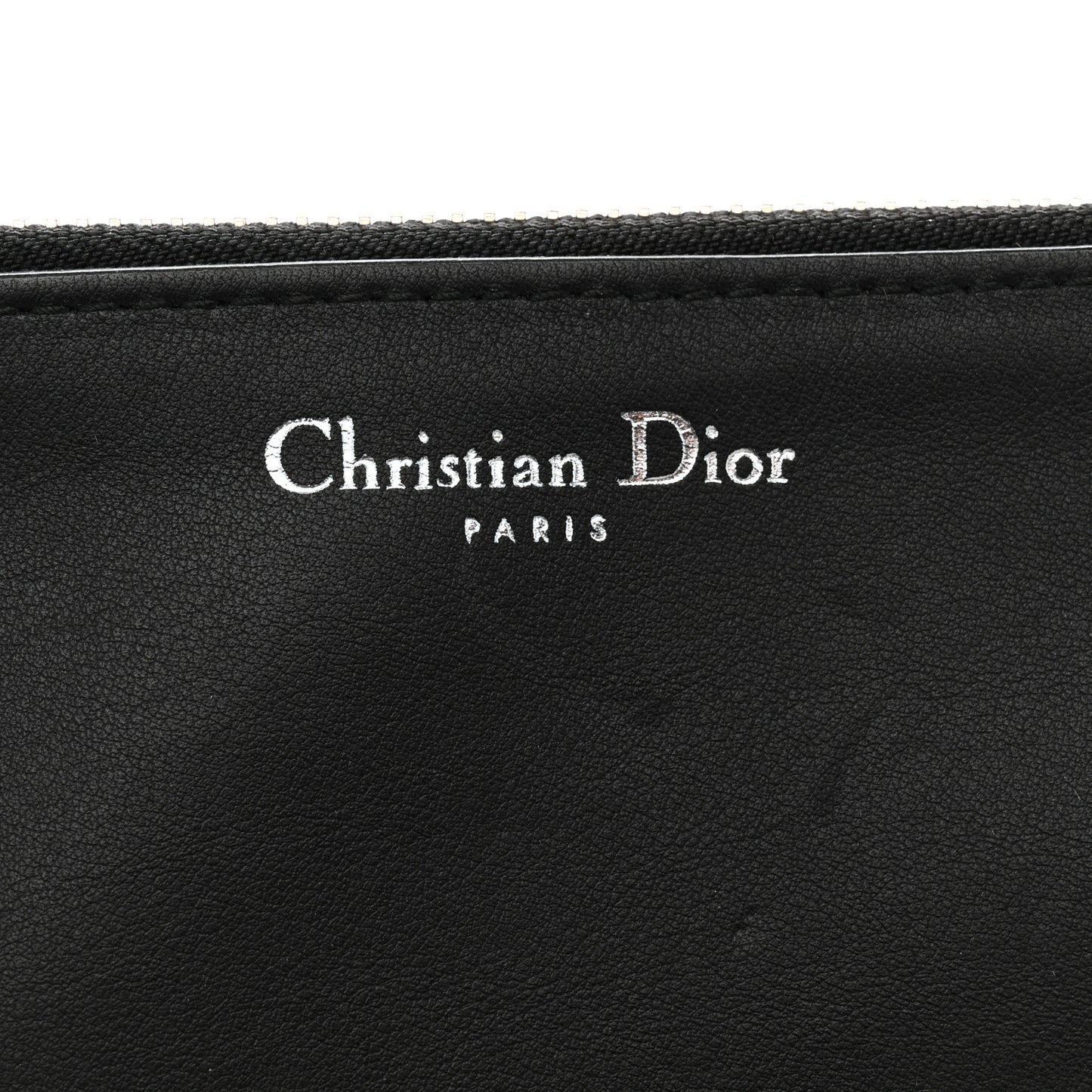 Calfskin Diorissimo Pouch Black