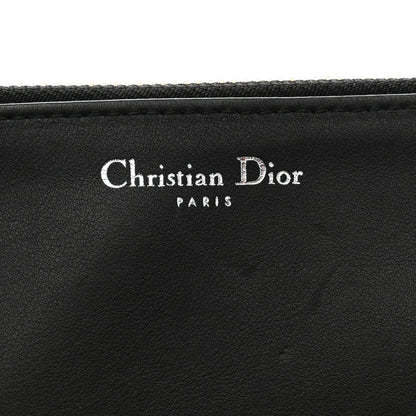Christian Dior Calfskin Diorissimo Pouch Black 6 of 10