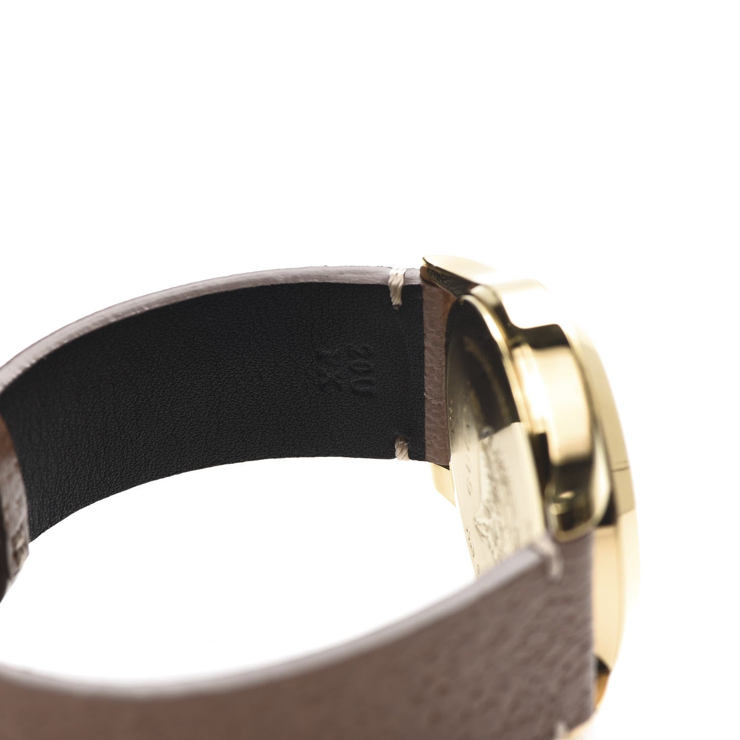 Gucci Stainless Steel Calfskin 38mm G-Timeless Moth Quartz Watch Brown 7 of 8