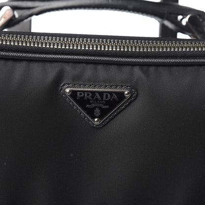 Prada Tessuto Nylon Saffiano Trolley Luggage Black 10 of 11