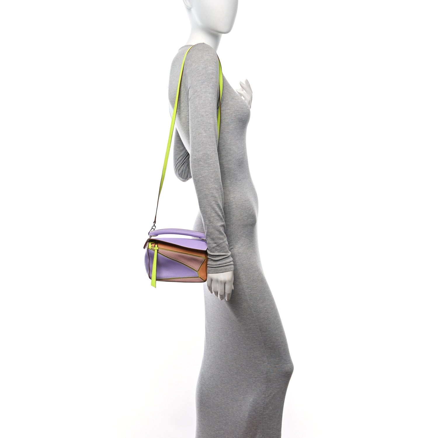 Loewe Calfskin Mini Puzzle Bag Multicolor 2 of 10