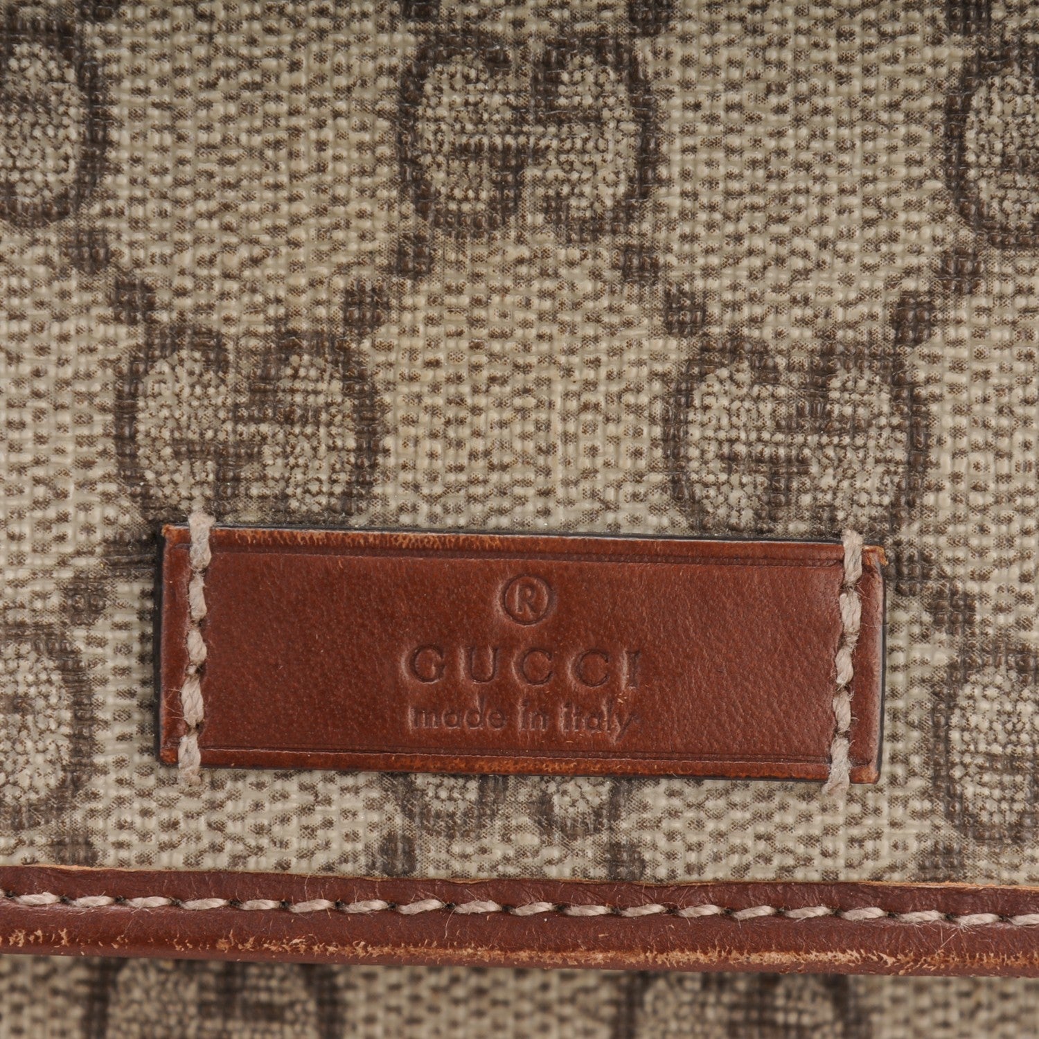 Gucci GG Plus Monogram Joy Continental Flap Wallet Beige Ebony Cuir 6 of 9