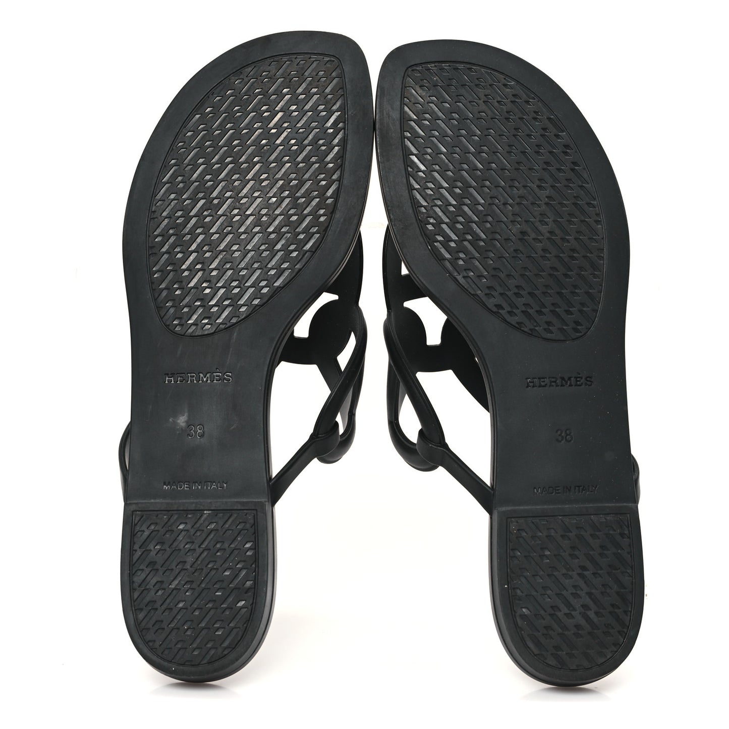 Rubber Womens Egerie Sandals 38 Black