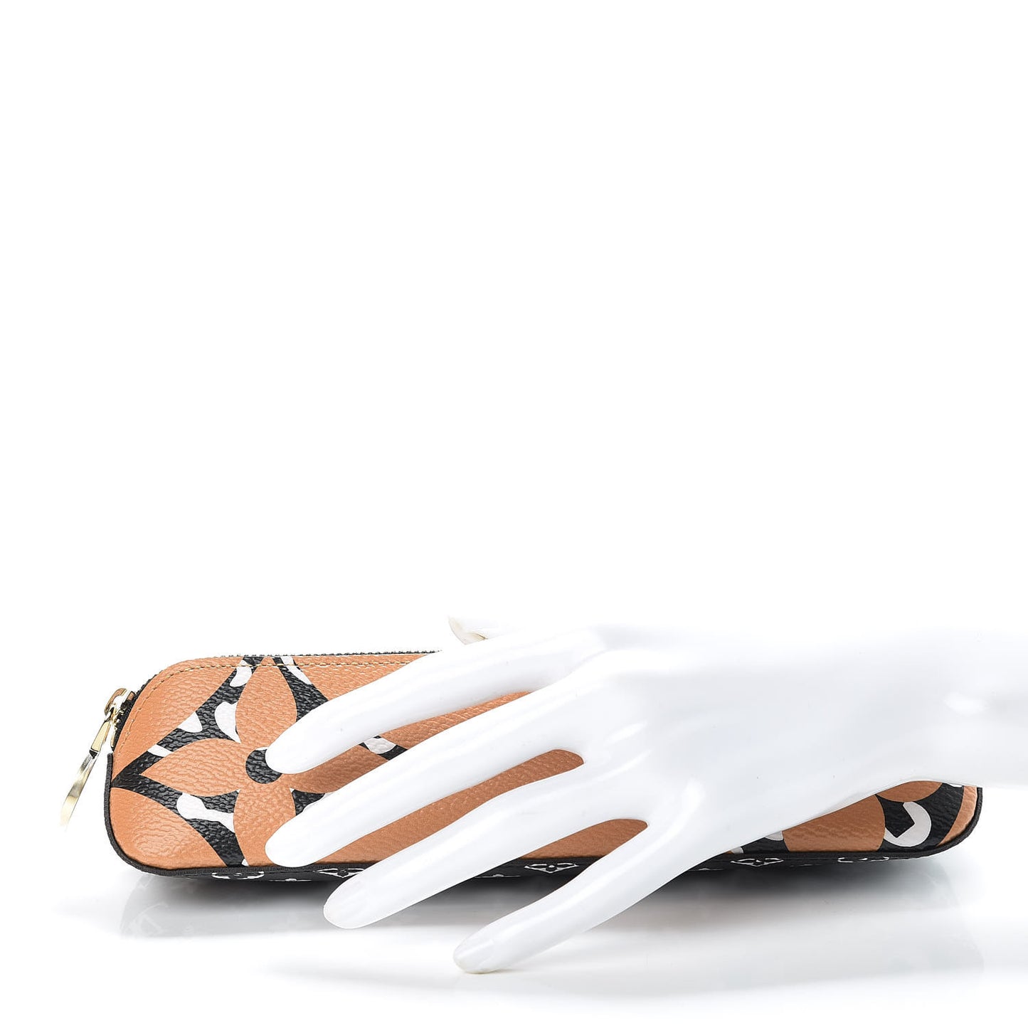 Monogram Giant Jungle Elizabeth Pencil Pouch Caramel