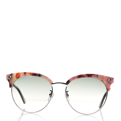 Gucci Metal Tiger GG0222SK Sunglasses Rose Silver 2 of 7