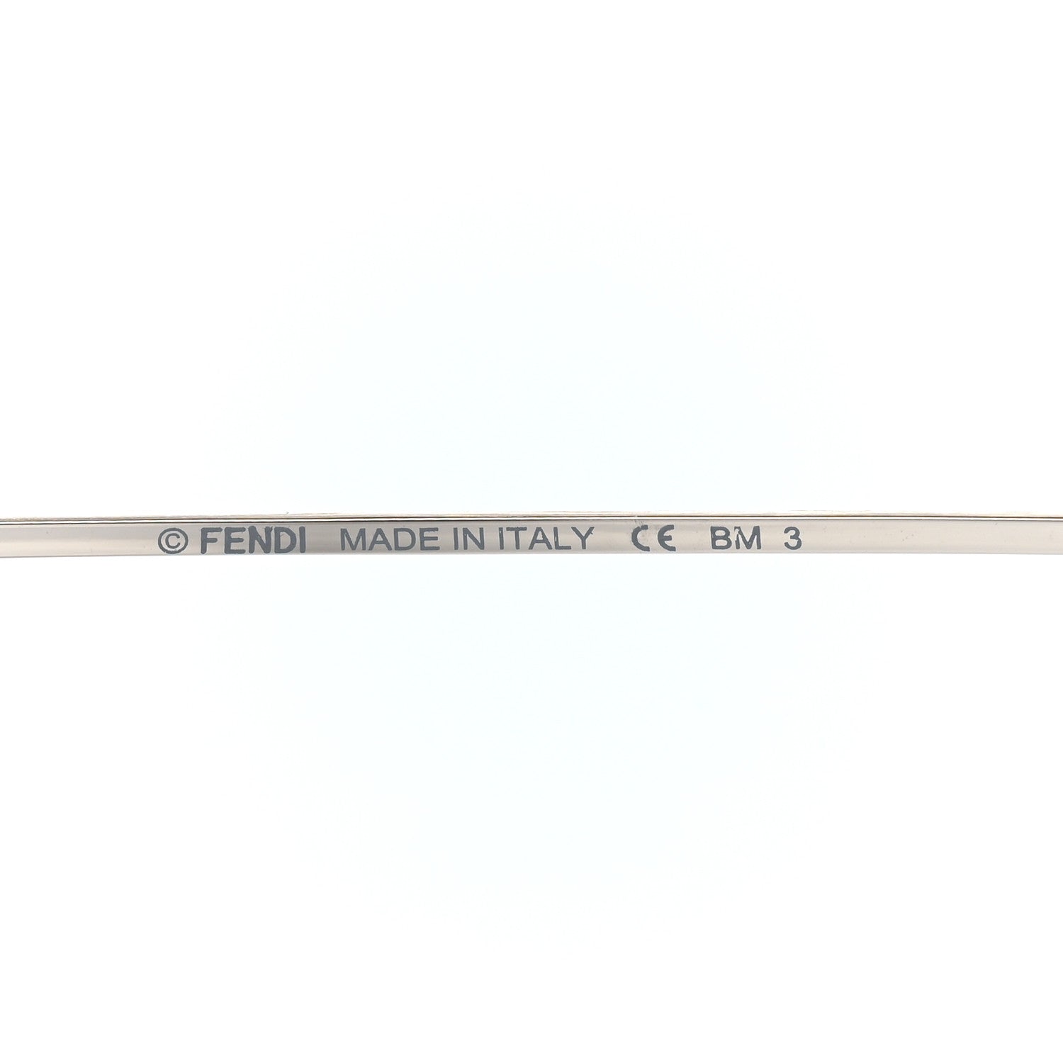 Fendi Metal Aviator Sunglasses FFM0022/S Silver 5 of 7