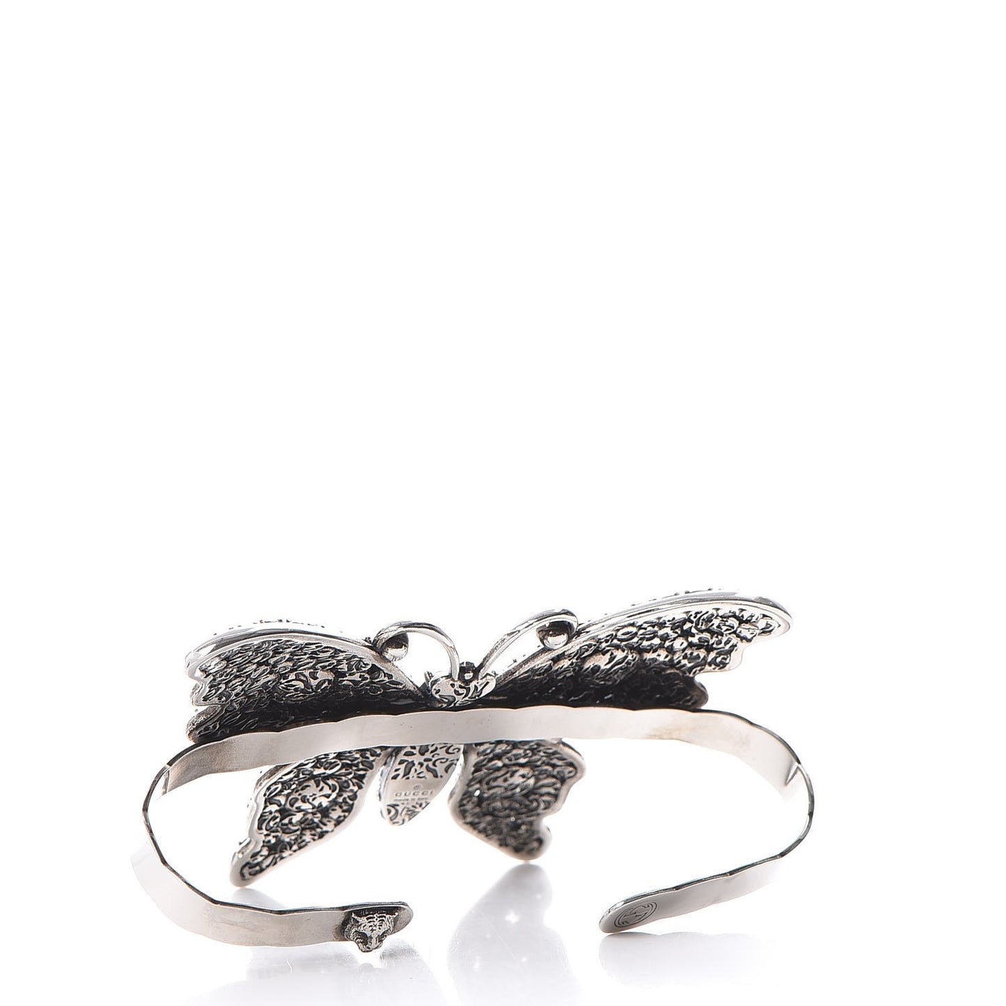 Crystal Studded Butterfly Palm Cuff