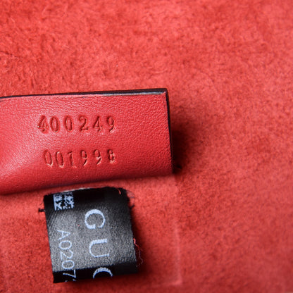Gucci GG Supreme Monogram Small Dionysus Shoulder Bag Red 8 of 9