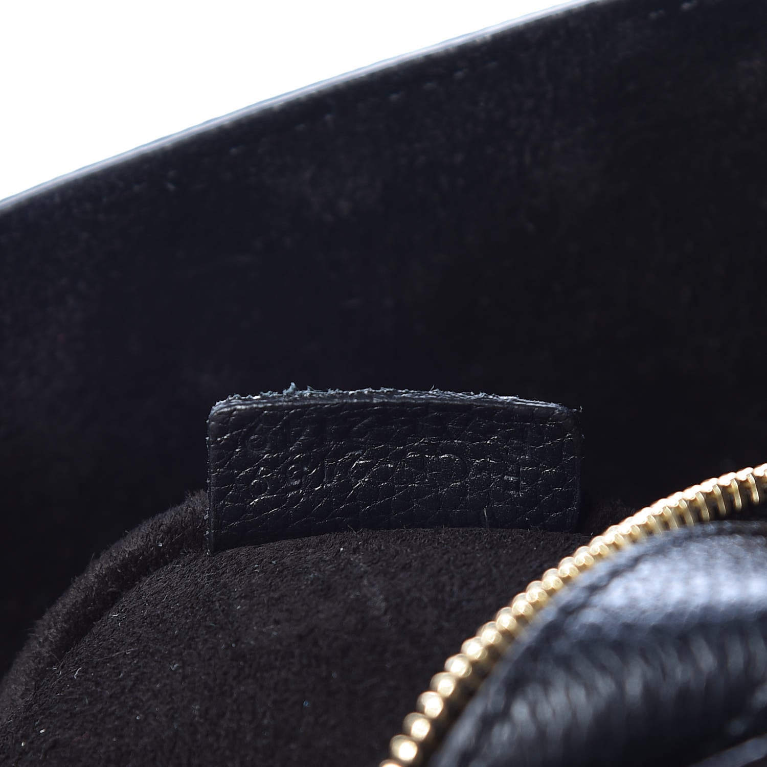 Celine Soft Grained Calfskin Small Belt Cabas Phantom Black 8 of 11
