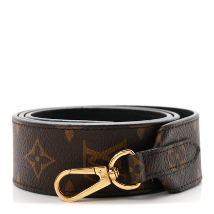Louis Vuitton Monogram Bandouliere Shoulder Strap Black 1 of 3