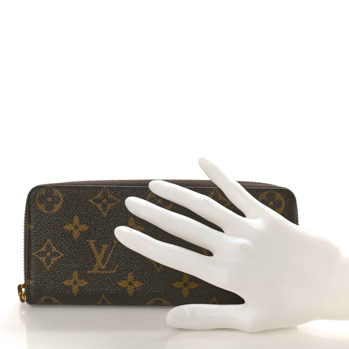 Monogram Clemence Wallet Fuchsia