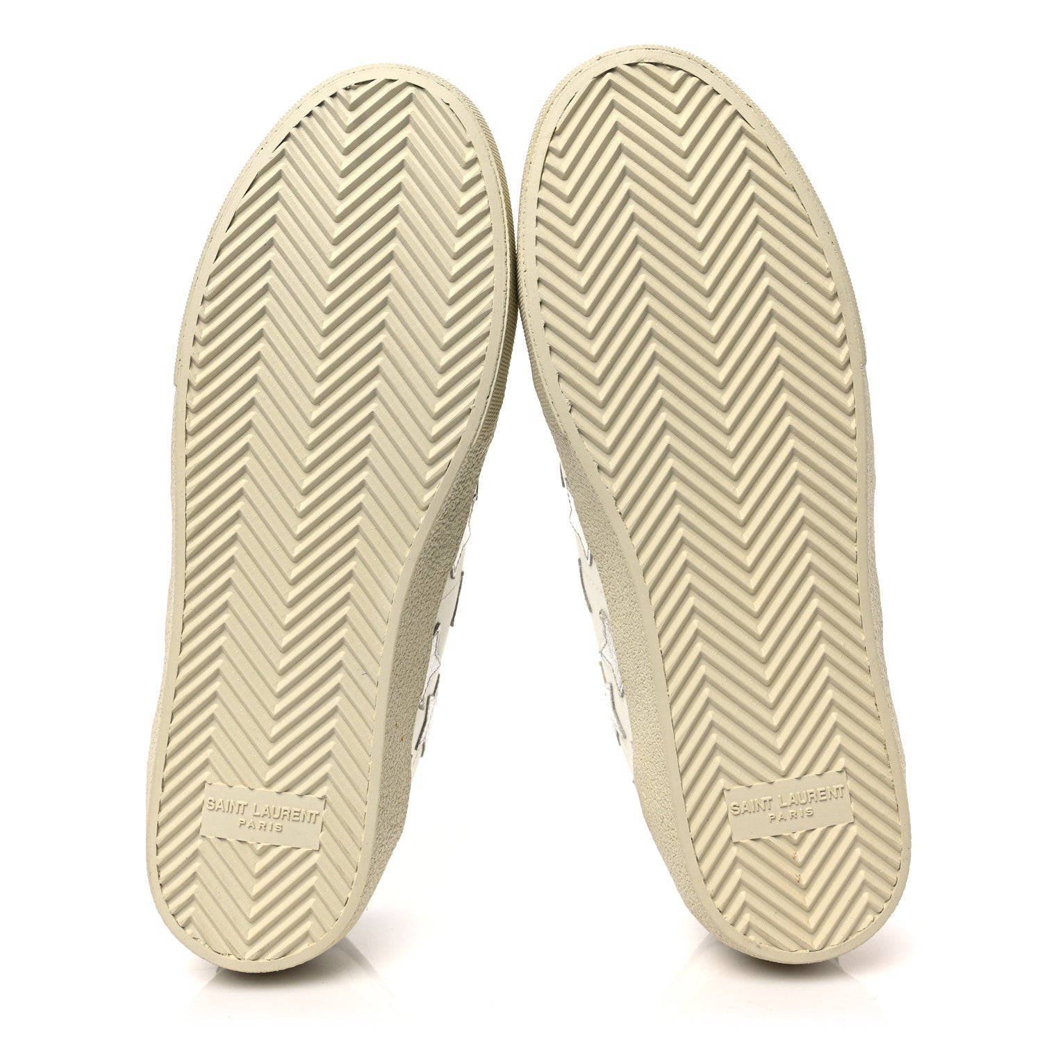 Saint Laurent Nappa Star Court Sneakers 39 Off White 6 of 8