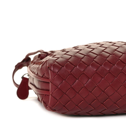 Bottega Veneta Nappa Intrecciato Pillow Crossbody Messenger Dark Red 7 of 8