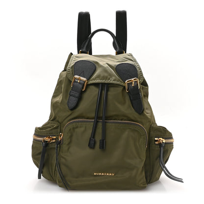 Burberry Nylon Medium Rucksack Backpack Green 1 of 10