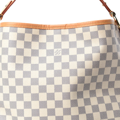 Louis Vuitton Damier Azur Delightful PM Rose Ballerine 11 of 11