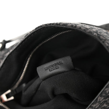 Loewe Jacquard Anagram Calfskin Anton Sling Anthracite Black 8 of 9