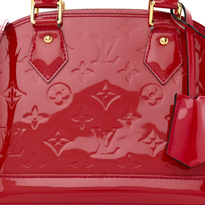 Louis Vuitton Vernis Alma BB Magenta 7 of 11