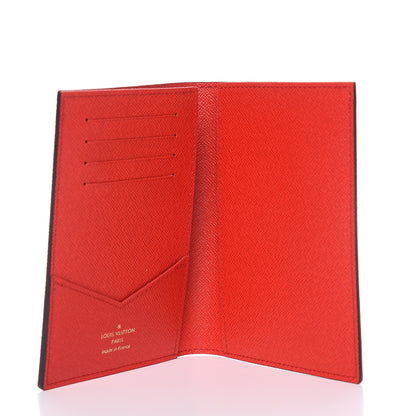 Louis Vuitton Monogram 2019 Christmas Animation Passport Cover Rouge 5 of 7