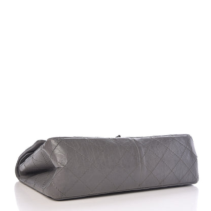 Chanel Aged Calfskin Quilted 2.55 Reissue 226 Flap Dark Grey 4 of 11