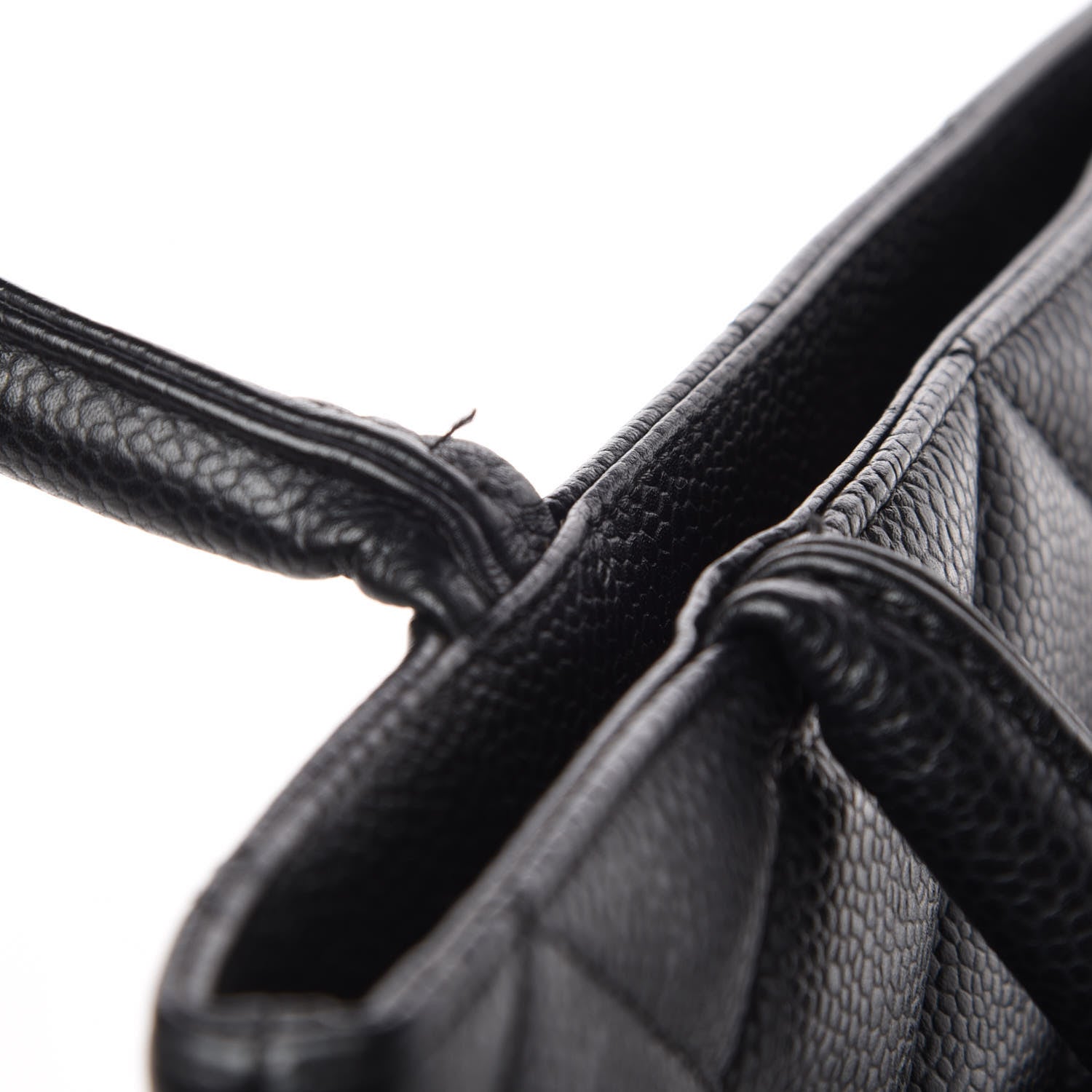 Chanel Caviar Quilted Medallion Tote Black 10 of 11