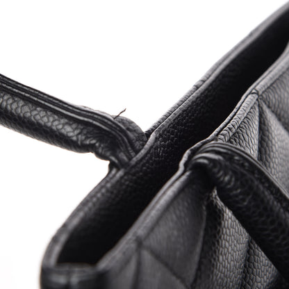 Chanel Caviar Quilted Medallion Tote Black 10 of 11