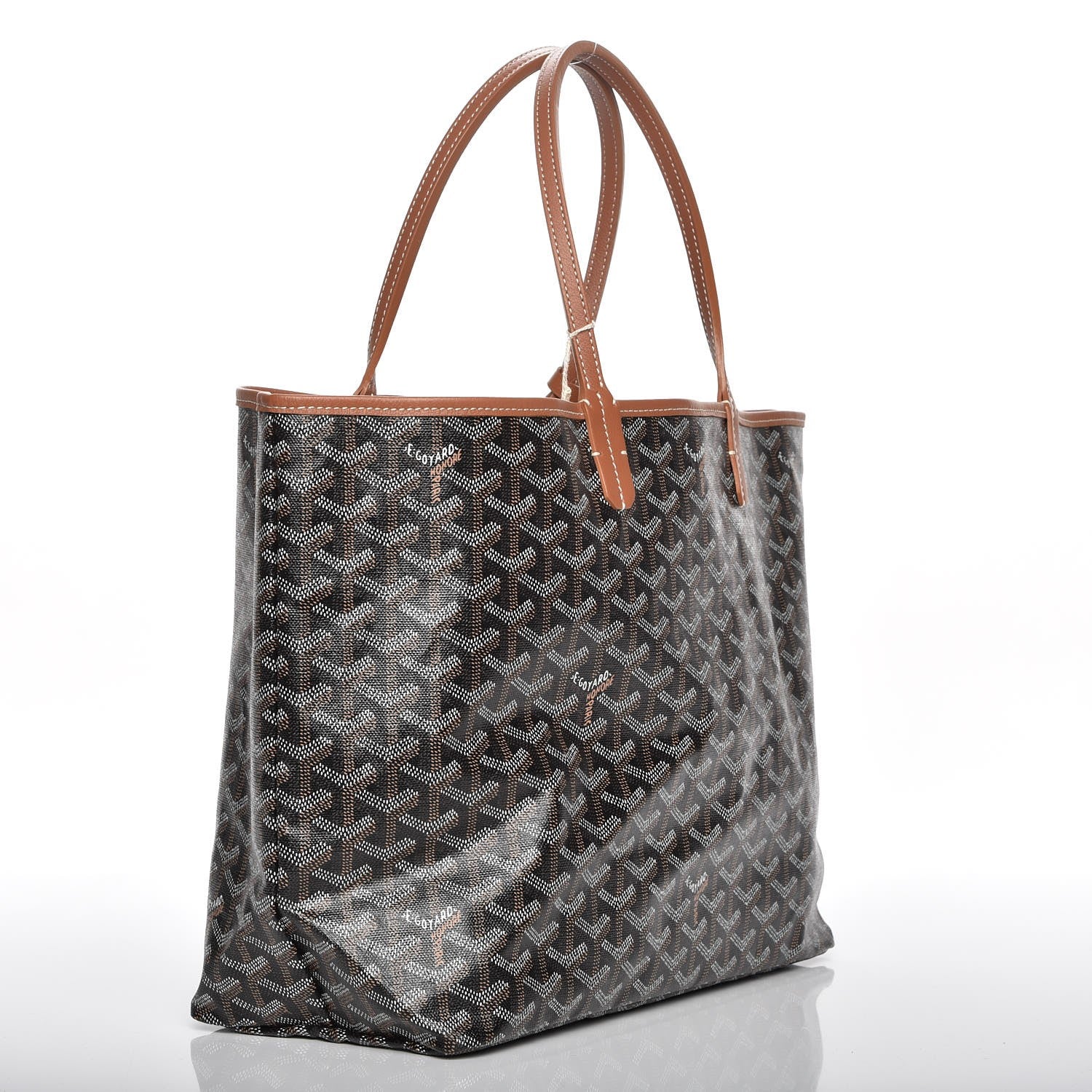 Goyard Goyardine Saint Louis PM Black Gold 3 of 8