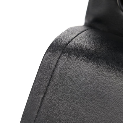 Chanel Lambskin Quilted Jumbo Double Flap So Black 12 of 12