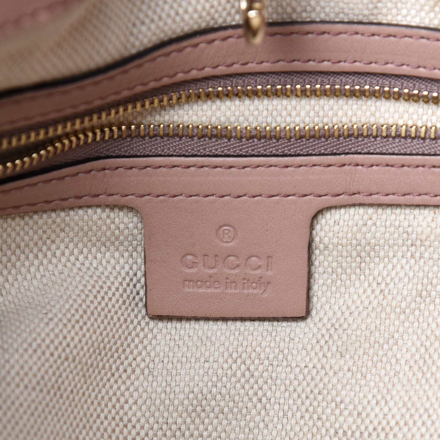 Gucci Patent Medium Soho Chain Shoulder Bag Nude 10 of 12