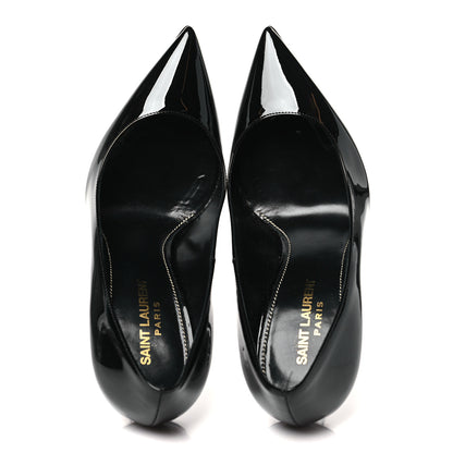 Saint Laurent Patent Opyum 110 Pumps 38 Black 2 of 11
